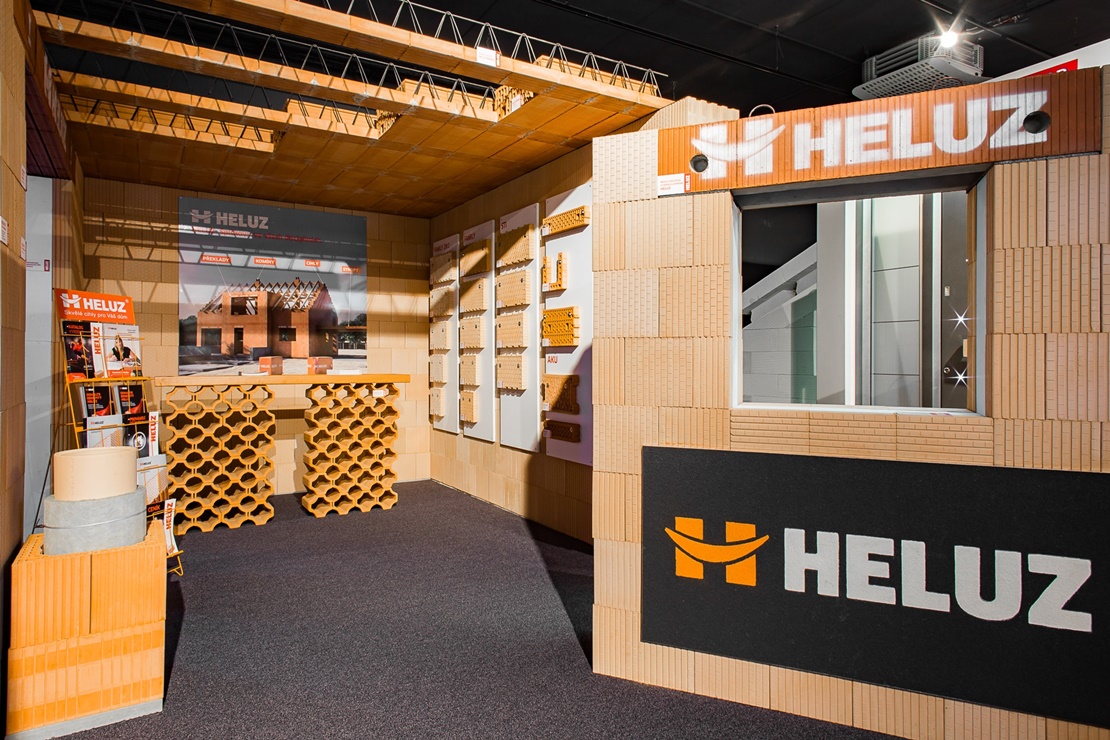 Nová expozice produktů Heluz
