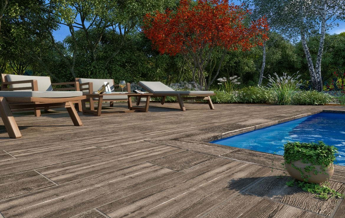 Nové designové dlažby k bazénu od společnosti Presbeton